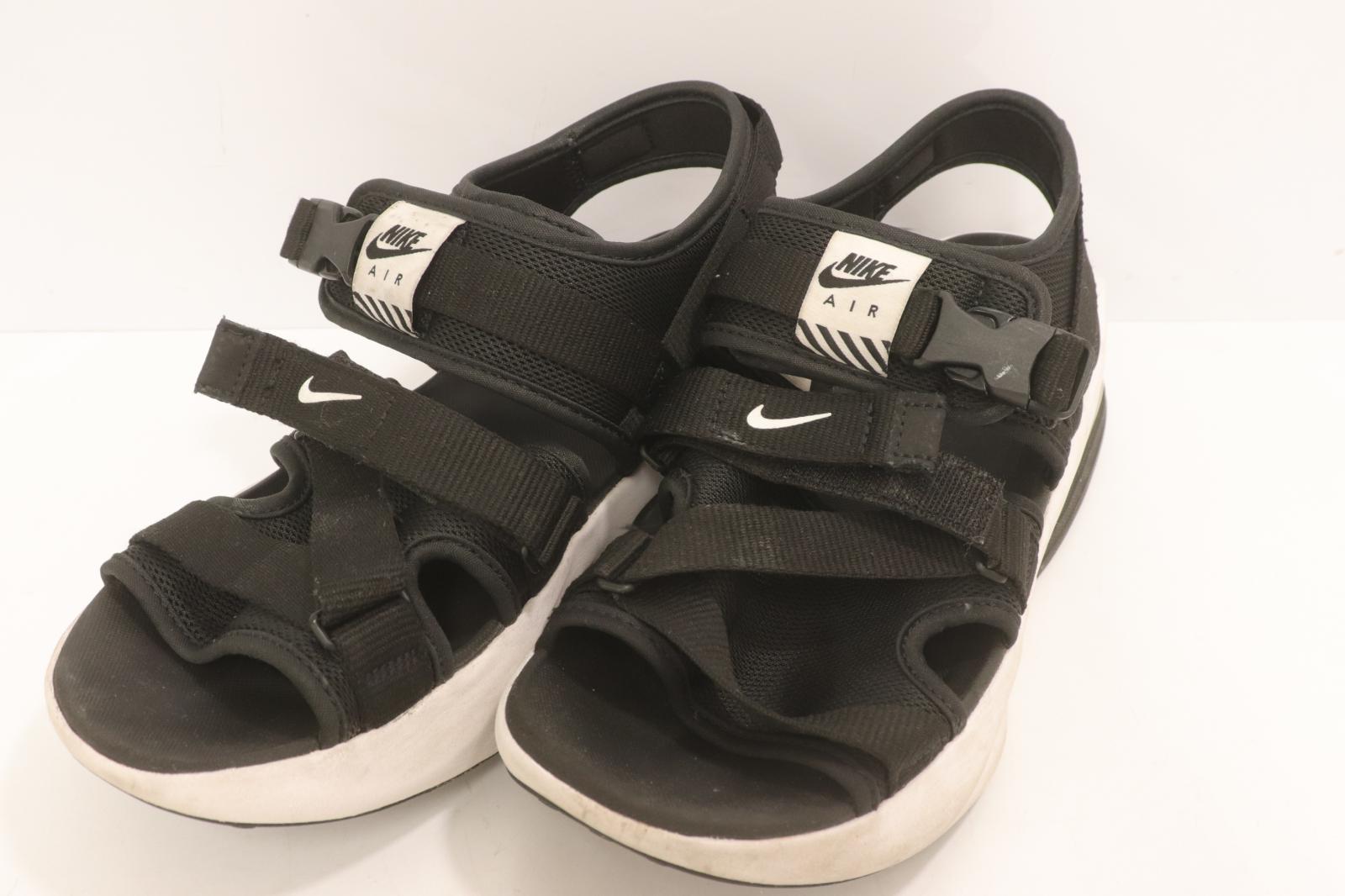 【中古】 NIKE メンズサンダル 26cm AIR MAX SOL SANDAL NIKE 26cm 黒 ブラック ロゴ