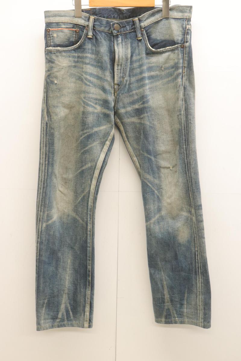 【中古】 EDWIN メンズデニムパンツ 34 5052RV デニムパンツ EDWIN 34 インディゴブルー 藍