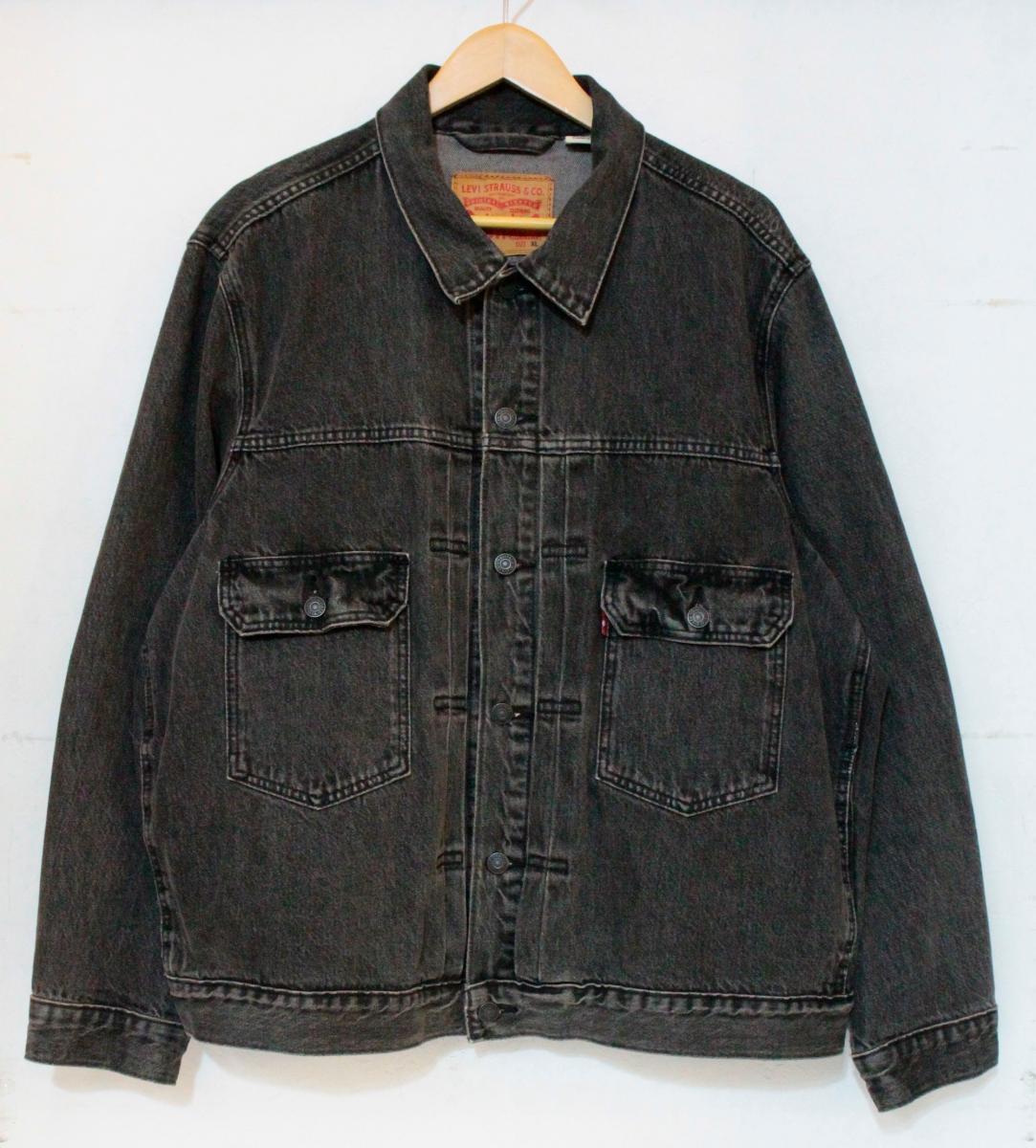 楽天市場】levis ブラック デニムジャケットの通販