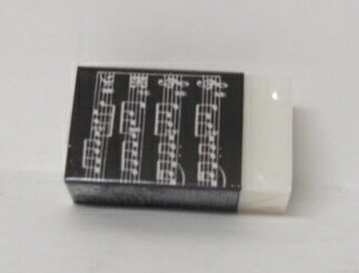 ナカノ　レッスン消しゴム／楽譜 ER-12/MN