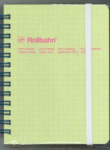 【メール便OK】ロルバーン ノート ポケット付メモ スコラM　501229-244ライトグリーン