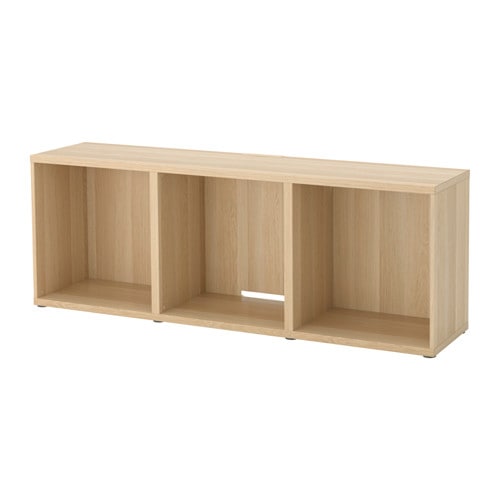 Low Board - [IKEA/イケア/通販]BESTA ベストー テレビ台, ホワイトステインオーク調[HJ](a)(10299882)