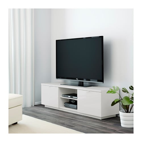 [IKEA/イケア/通販]BYAS ビーオース テレビ台, ハイグロス ホワイト[JJ](c)(00352573)