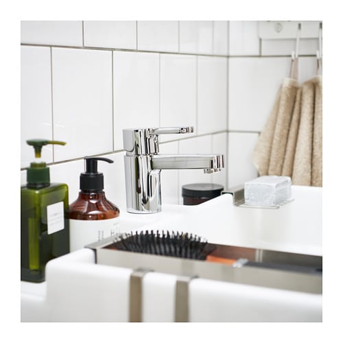 【IKEA/イケア/通販】ENSENエンセン洗面台用混合栓ストレーナー付き,クロムメッキ(c)(00281383)