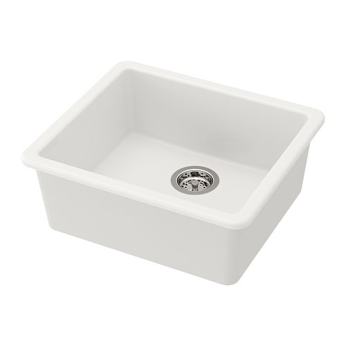 [IKEA/イケア/通販]HAVSEN ハーヴセン はめ込み式シンク 1ボウル ホワイト[EC] a 89253720 