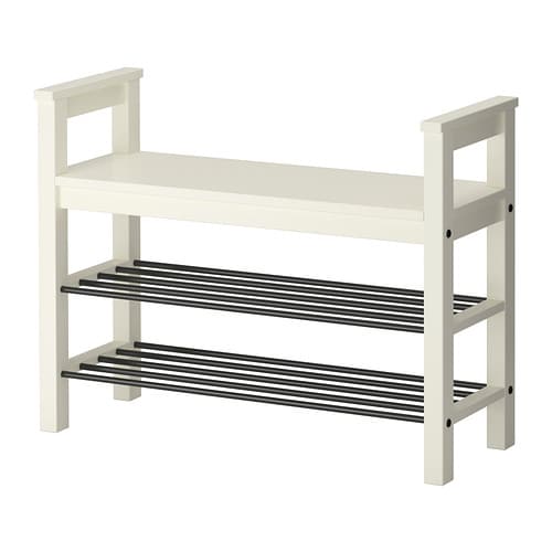 [IKEA/イケア/通販]HEMNES ヘムネス ベンチ 靴