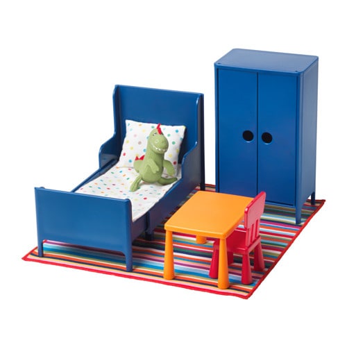 [IKEA/イケア/通販]HUSET フーセット ミニチュア家具 ベッドルーム[B](c)(70292260)