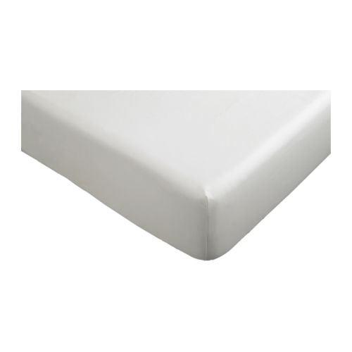 [IKEA/イケア/通販] KNOPPA ボックスシーツ, ホワイト(90173336zk)