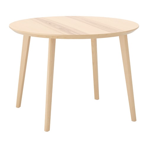 [IKEA/イケア/通販]LISABO リーサボー テーブル, アッシュ材突き板[K](b)(60416497)