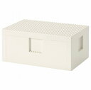 [IKEA/イケア/通販]BYGGLEK ビッグレク レゴ?ボックス ふた付き, ホワイト[A](c)(30453405)