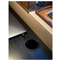 【IKEA/イケア/通販】MICKEミッケデスク,ブラックブラウン(00354275)