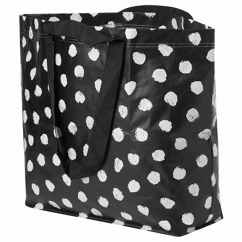 [IKEA/イケア/通販]SKRUTTIG スクルッティグ キャリーバッグ M, ホワイト/ブラック[A](a)(10467757)