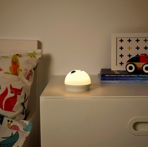 [IKEA/イケア/通販]KORNSNO コルンスノ LEDナイトライト, ホワイト/ウサギ 電池式[A](b)(20440890)