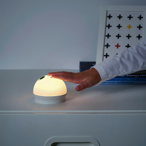 [IKEA/イケア/通販]KORNSNO コルンスノ LEDナイトライト, ホワイト/ウサギ 電池式[A](b)(20440890)