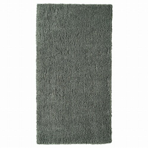 [IKEA/イケア/通販]LINDKNUD リンドクヌドゥ ラグ パイル長, ダークグレー[D](c)(30478726)