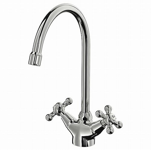 エドスヴィク Ikea イケア 通販 Edsvik Ikea イケア オーダーキッチン キッチン収納など Metod メトード キッチン収納 キッチン水栓 シンク ダブルハンドルキッチン混合栓 エドスヴィク Webyセレクション 店 クロムメッキ ダブルハンドルキッチン混合栓