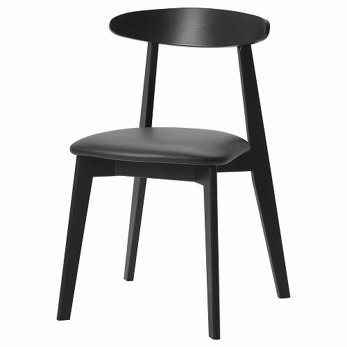 【IKEA/イケア/通販】HANSOLAハンソーラチェア,竹ブラック,キムスタminus;ドブラック(50474459)
