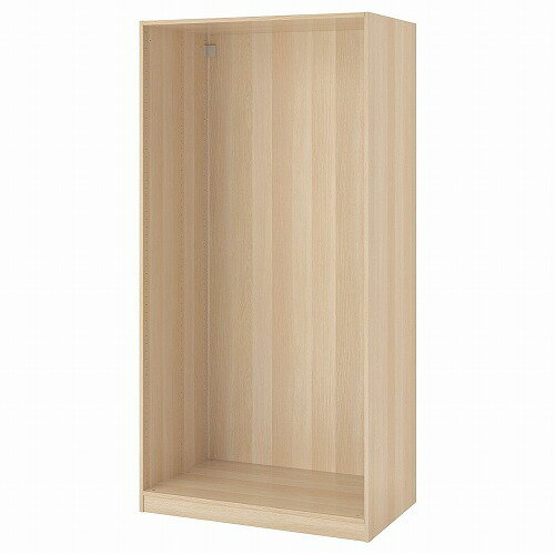 [IKEA/イケア/通販]PAX パックス ワードローブフレーム, ホワイトステインオーク調[L](a)(50355116)(3)