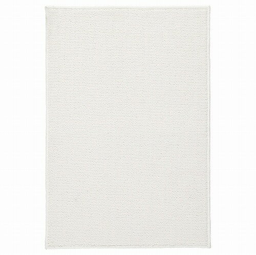 【IKEA/イケア/通販】FINTSEN フィントセン バスマット, ホワイト (70443706)