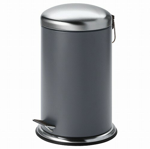 [IKEA/イケア/通販]MJOSA ミョーサ ペダル式ゴミ箱, ダークグレー[D](a)(80422845)