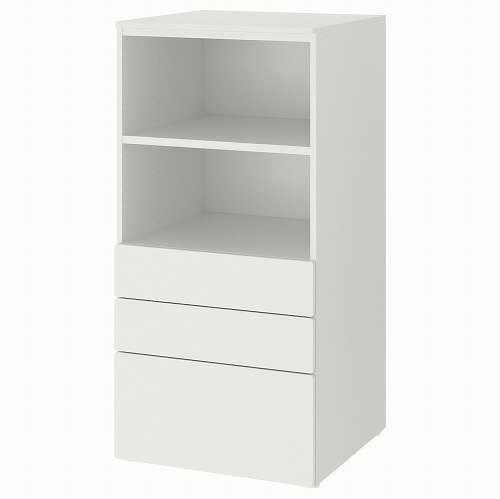 [IKEA/イケア/通販]SMASTAD スモースタード / PLATSA プラッツァ 本棚, ホワイト ホワイト/引き出し3段付き[11](a)(29387807)のサムネイル