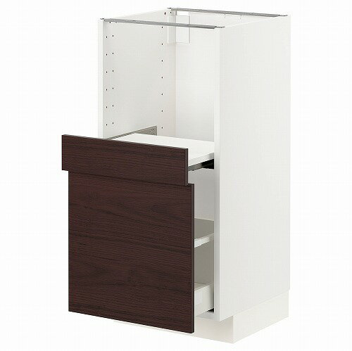 [IKEA/イケア/通販]METOD メトード / MAXIMERA マキシメーラ ベースキャビネット 引き出し式シェルフ/..