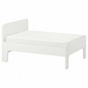 IKEA/イケア/通販 SLAKT スレクト 伸長式ベッドフレームとすのこ（組み合わせ）, ホワイト 3 (b)(49326511)