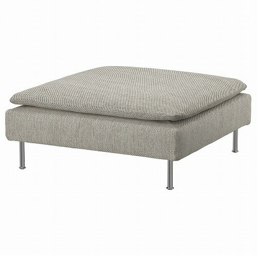[IKEA/イケア/通販]SODERHAMN ソーデルハムン オットマン, ヴィーアルプ ベージュ/ブラウン[DI](a)(49305679)のサムネイル