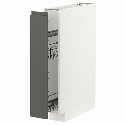 [IKEA/イケア/通販]METOD メトード ベースキャビネット/引き出し式収納アクセサリー, ホワイト/ヴォッ..