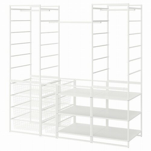 [IKEA/イケア/通販]JONAXEL ヨナクセル ワードローブコンビネーション, ホワイト[17](c)(69297664)