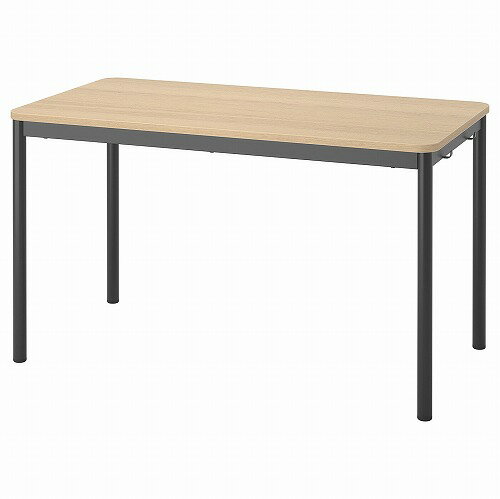 [IKEA/イケア/通販]TOMMARYD トッマリード テーブル, ホワイトステインオーク材突き板/チャコール[IG](a)(79387522)