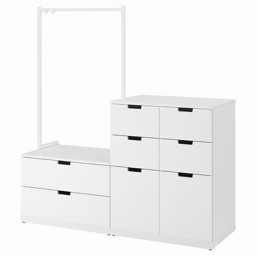 Rakuten - [IKEA/イケア/通販]NORDLI ノールドリ チェスト（引き出し×8）, ホワイト[8](a)(89295353)