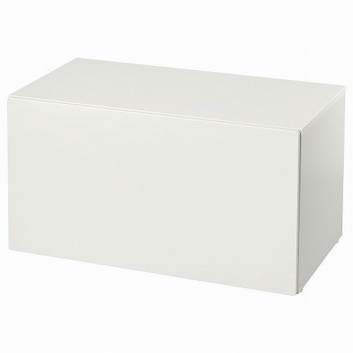 [IKEA/イケア/通販]SMASTAD スモースタード ベンチ おもちゃ収納付き, ホワイト/ホワイト[FE](b)(99389153)のサムネイル