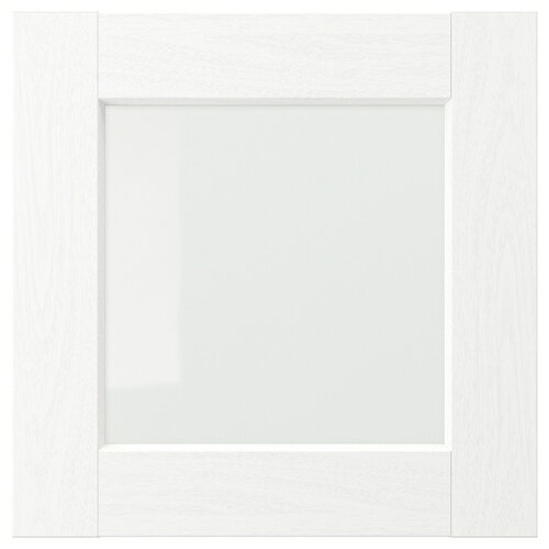 [IKEA/イケア/通販]ENKOPING エンコーピング ガラス扉, ホワイト 木目調[C](a)(30505923)