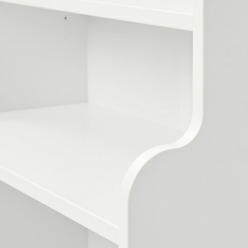 [IKEA/イケア/通販]DALRIPA ダールリパ 子ども用本棚 扉付き, ホワイト/ホワイト[6](a)(89489129) [3]