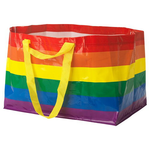 [IKEA/イケア/通販]STORSTOMMA ストールストッマ キャリーバッグ L, マルチカラー[C](c)(90483211)