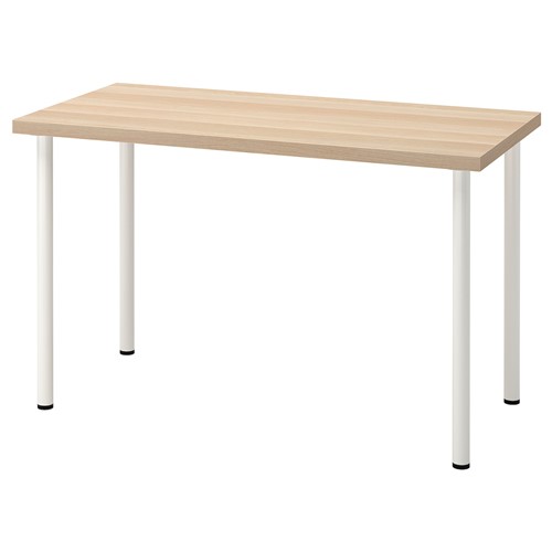 [IKEA/イケア/通販]LAGKAPTEN ラグカプテン / ADILS オディリス デスク, ホワイトステインオーク調/ホワイト[5](c)(49416875)