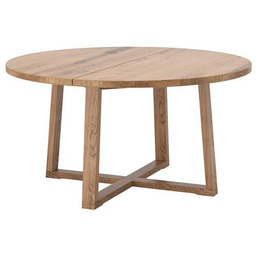 [IKEA/イケア/通販]MORBYLANGA モールビロンガ テーブル, オーク材突き板 ブラウンステイン[3](a)(20412887)
