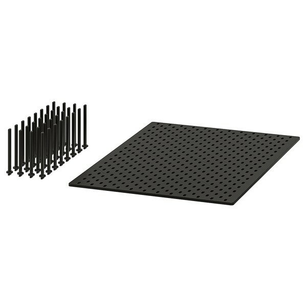 [IKEA/イケア/通販]UPPDATERA ウップダテラ 有孔ボード引き出しオーガナイザー, チャコール[C](b)(10486421)のサムネイル