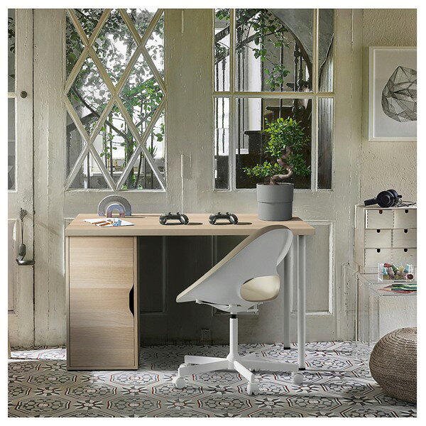WEBYセレクション 楽天市場店の[IKEA/イケア/通販]ALEX アレクス 収納ユニット, ホワイトステイン/オーク調[E](d)(30563791)｜アングル2