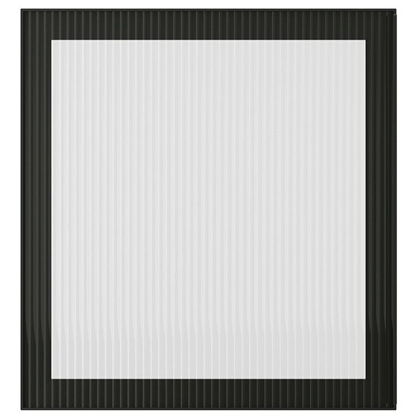 [IKEA/イケア/通販]BESTA ベストー 収納コンビネーション ガラス扉付き, ダークグレー ラップヴィーケン/フェルスヴィーク チャコール[15](a)(59535910) [2]