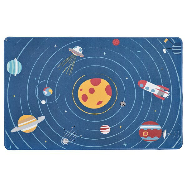 [IKEA/イケア/通販]AFTONSPARV アフトンスパルヴ デスクパッド, 宇宙/ブルー[D](b)(60554064)