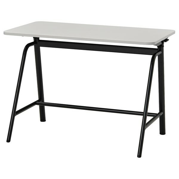 [IKEA/イケア/通販]GLADHOJDEN グラードホイデン デスク 昇降式, ライトグレー/チ