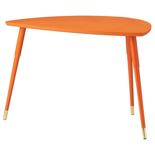 [IKEA/イケア/通販]LOVBACKEN ローヴバッケン サイドテーブル, オレンジ[D](c)(90560431)