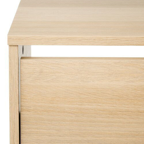 [IKEA/イケア/通販]BISSA ビッサ シューズボックス2段, オーク調[E](b)(50530219) [3]