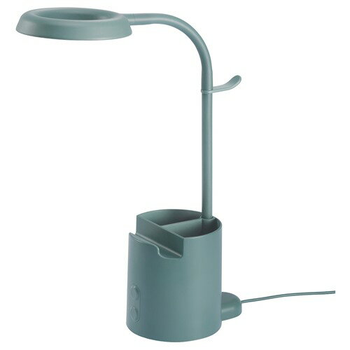 [IKEA/イケア/通販]BRUNBAGE ブルンボーゲ LEDワークランプ, 収納付き 調光可能/ターコイズ[A](a)(60550985)のサムネイル