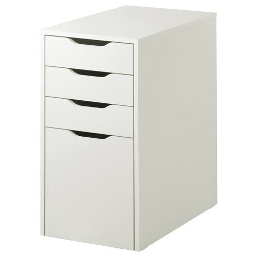 [IKEA/イケア/通販]ALEX アレクス 引き出しユニット ハンギングフォルダー用収納部付き, ホワイト【E】【d】(50542774)のサムネイル