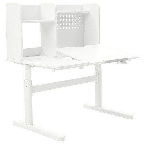 【IKEA/イケア/通販】BERGLARKA ベリレルカ 子ども用デスク, ホワイト[HF](89488672)のサムネイル