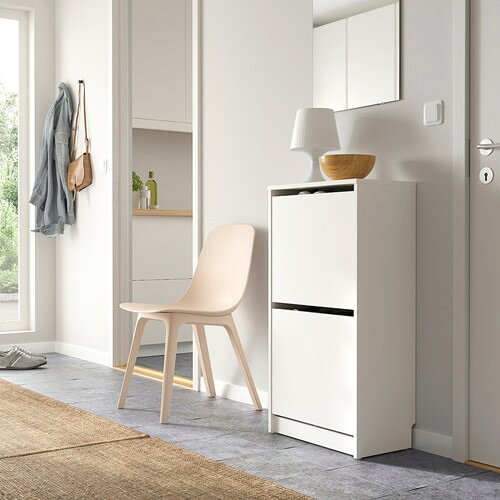 [IKEA/イケア/通販]BISSA ビッサ シューズボックス2段, ホワイト[E](b)(50530257) [2]