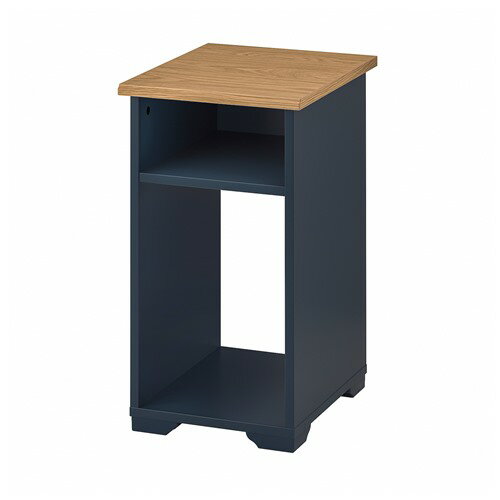 [IKEA/イケア/通販]SKRUVBY スクルーヴビー サイドテーブル, ブラックブルー[D](a)(80531986)